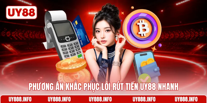 Phương án khắc phục lỗi rút tiền UY88 nhanh